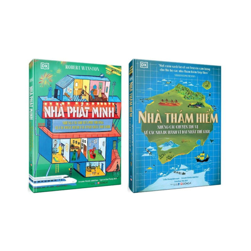 Combo 2 cuốn: Nhà phát minh và Nhà thám hiểm