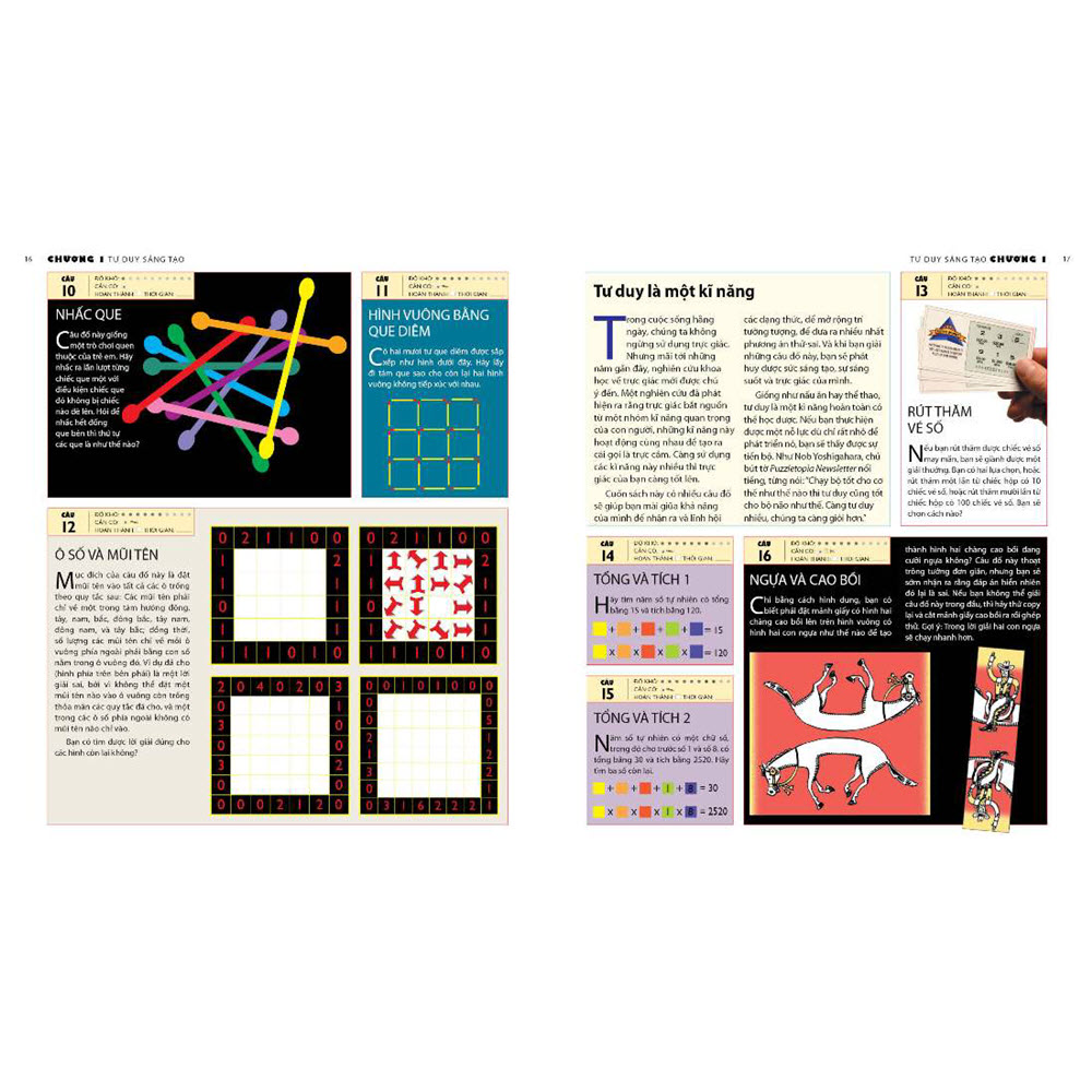 The Big Book of Brain Games - 1000 câu đố tư duy về Toán, Khoa học và Nghệ thuật - Ảnh 4