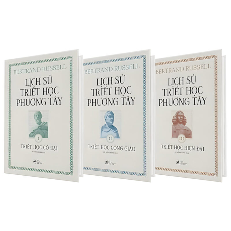 bộ lịch sử triết học phương tây (3 cuốn)