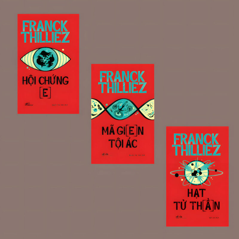 bộ sách của tác giả franck thilliez (3 cuốn)