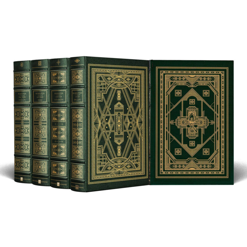 Combo 4 tiểu thuyết Mafia của Mario Puzo - Bản giới hạn 500 bản