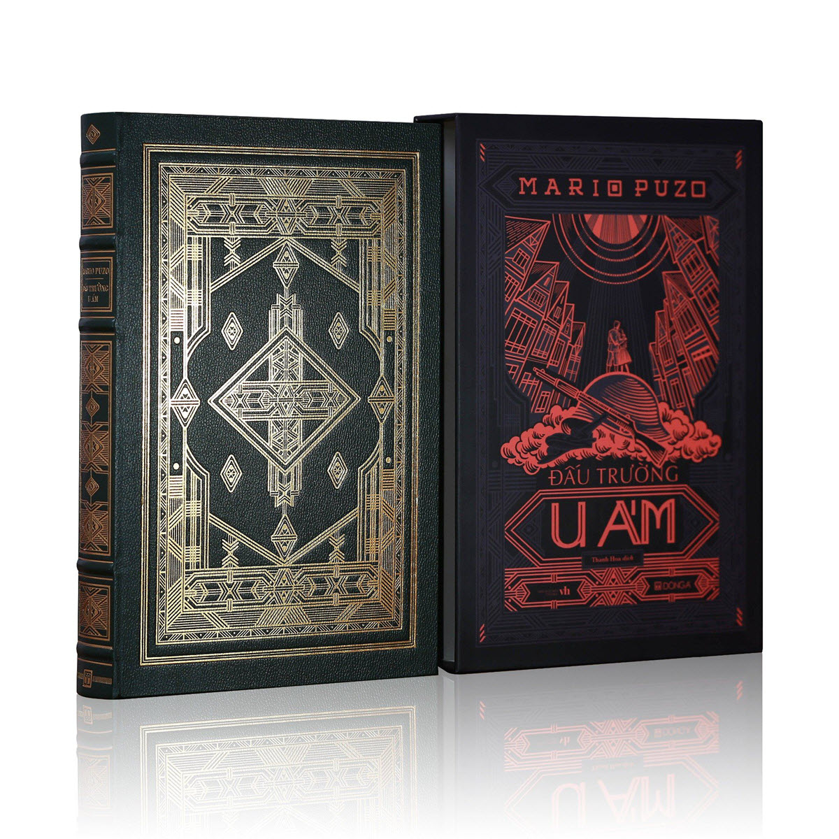 Tiểu thuyết "Đấu trường u ám"  – Mario Puzo giới hạn 500 bản bìa da