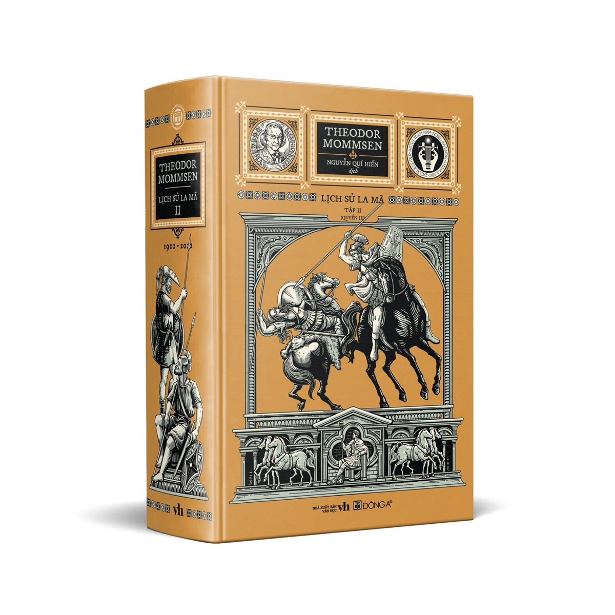 Lịch Sử La Mã Tập II - Theodor Mommsen phiên bản đặc biệt bìa vải