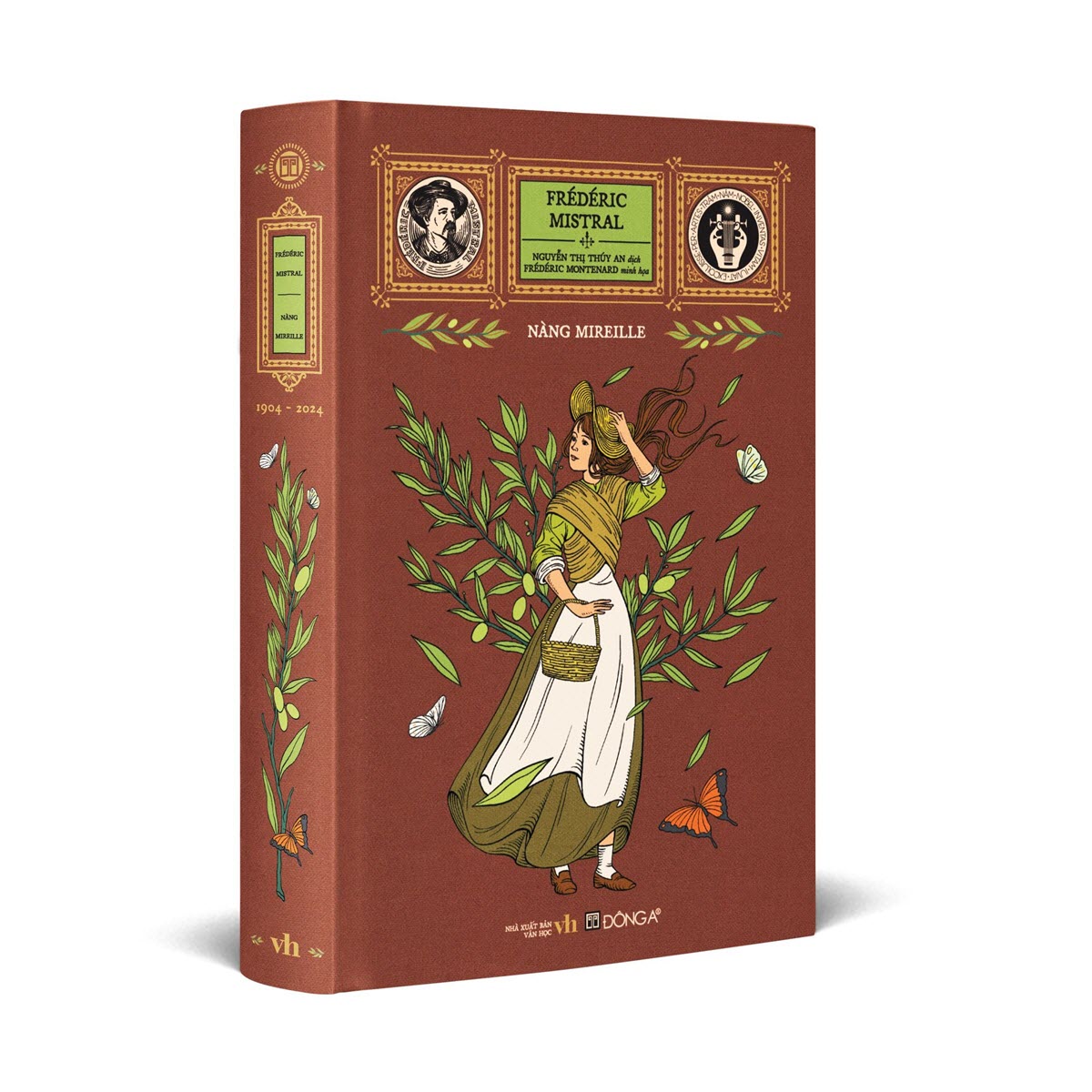 Sách "Nàng Mireille" bản đặc biệt bìa vải kỷ niệm 120 năm Nobel Văn học