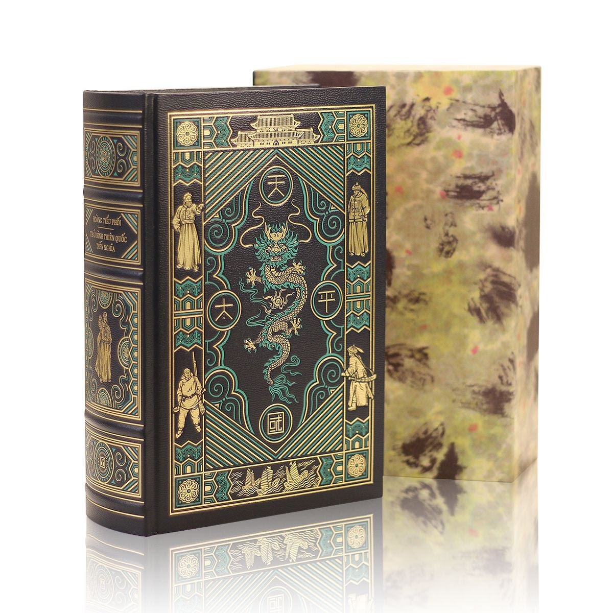 Tiểu thuyết lịch sử Thái Bình Thiên Quốc Diễn Nghĩa bản da cao cấp