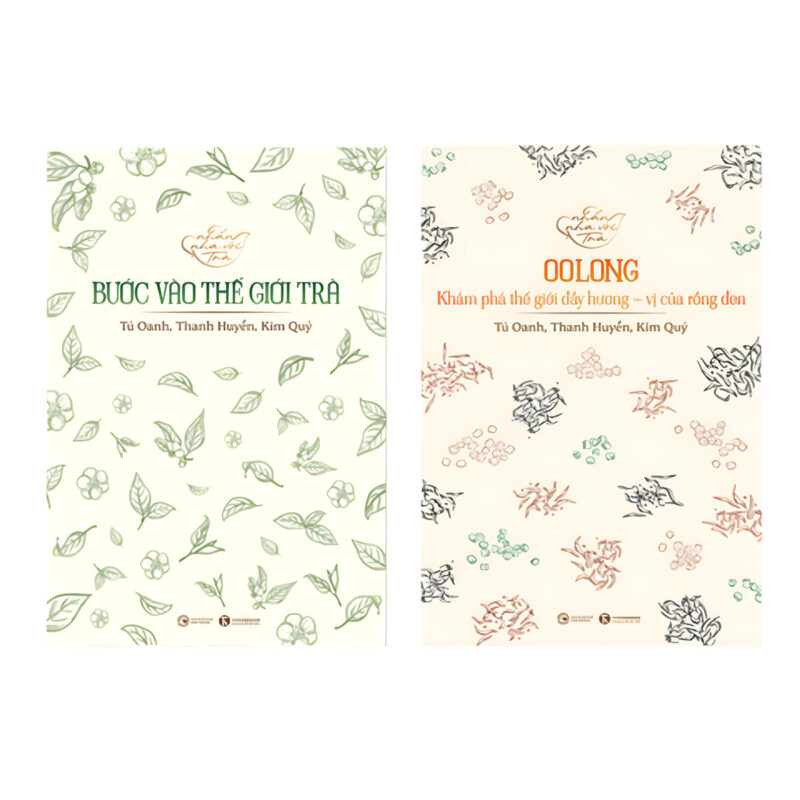 bộ sách nhẩn nha với trà