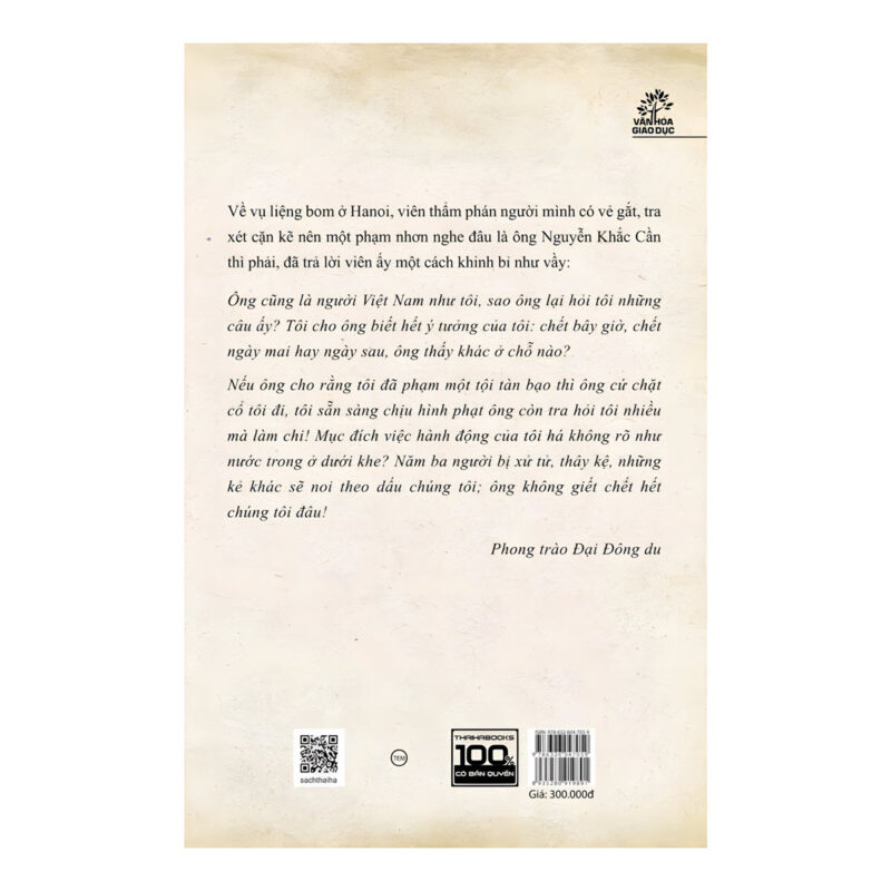 sách chiến sĩ nguyễn khắc cần trong phong trào yêu nước đầu thế kỷ xx