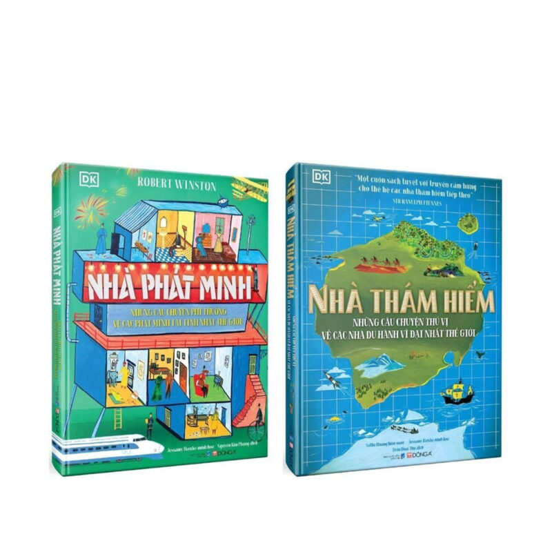 Combo 2 cuốn: Nhà phát minh và Nhà thám hiểm
