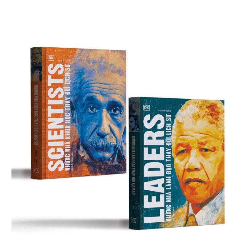 Combo 2 cuốn: Những Nhà Khoa Học Thay Đổi Lịch Sử + Những Nhà Lãnh Đạo Thay Đổi Lịch Sử