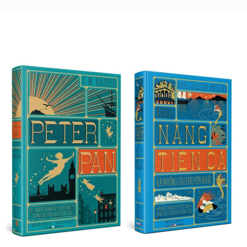 Combo 2 cuốn sách thiếu nhi kinh điển Peter Pan + Nàng tiên cá và những câu chuyện khác