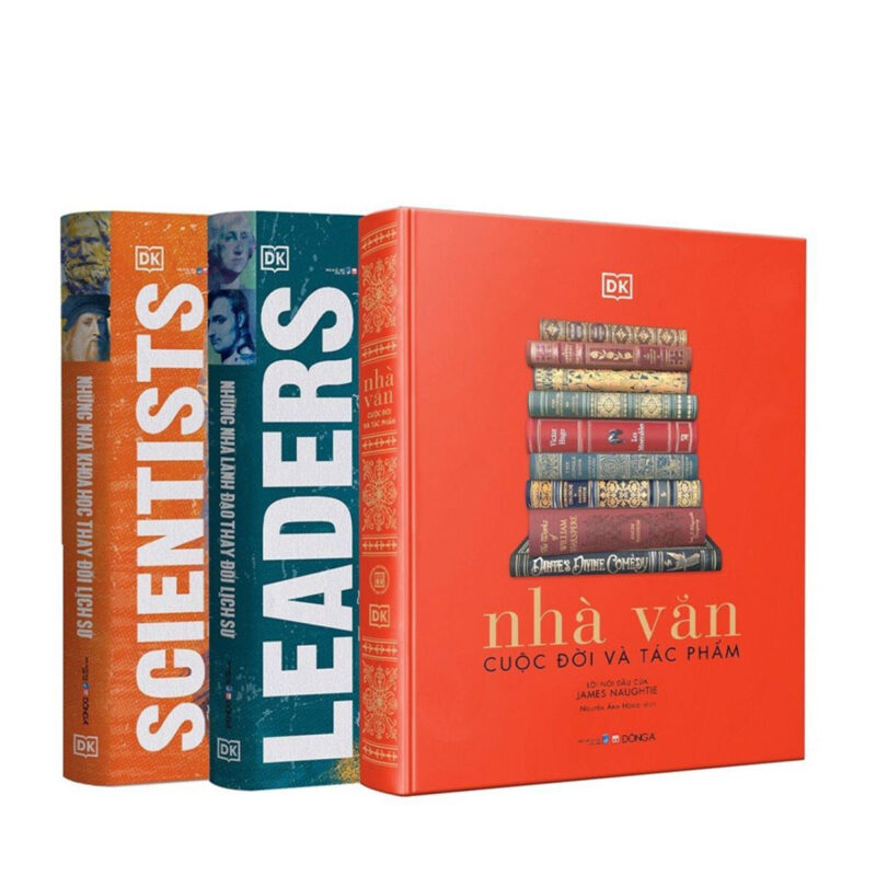 Combo sách Nhân vật thay đổi lịch sử – Bộ bách khoa DK đặc sắc