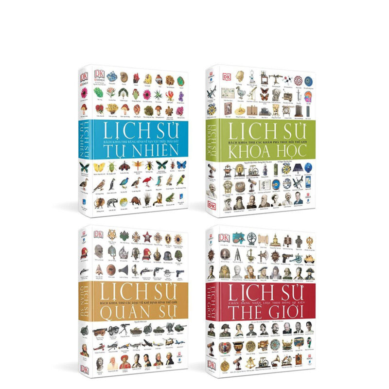 Combo Tứ Đại Danh Tác Bằng Hình – Bách khoa thư DK kinh điển