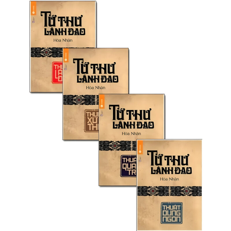 combo tứ thư lãnh đạo - bộ 4 cuốn
