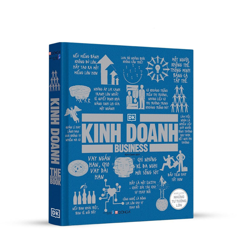 Sách "Kinh doanh – Khái lược những tư tưởng lớn" bìa cứng, in màu toàn bộ