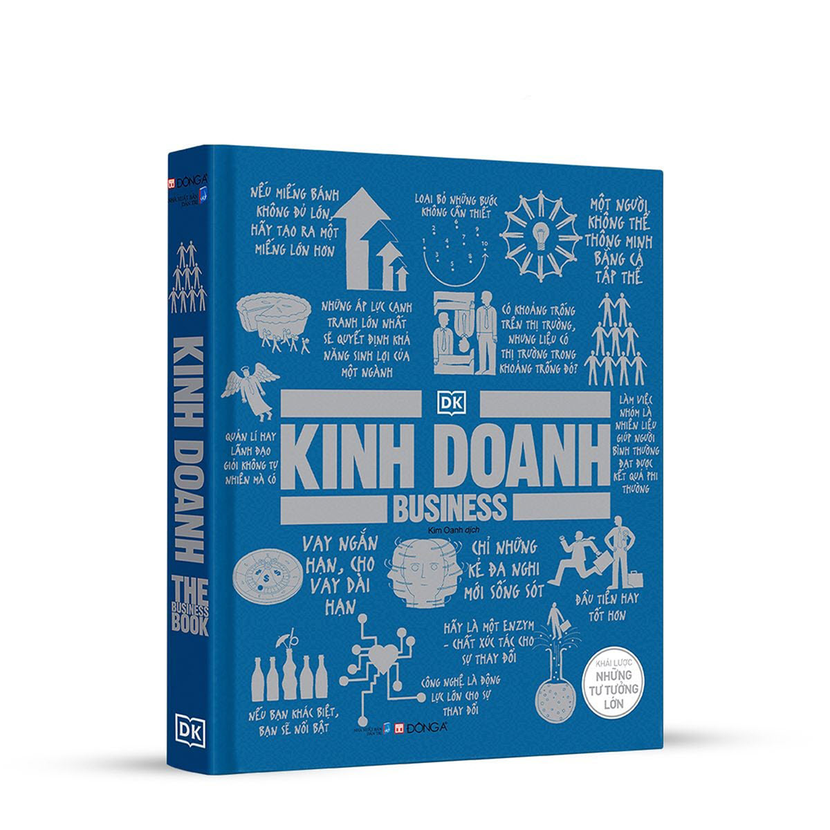 Sách "Kinh doanh – Khái lược những tư tưởng lớn" bìa cứng, in màu toàn bộ