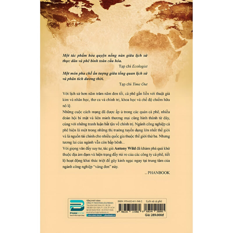 sách lịch sử cà phê