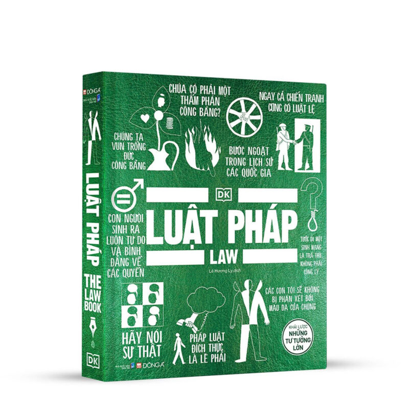 Sách "Luật pháp - Khái lược những tư tưởng lớn" bìa cứng, in màu