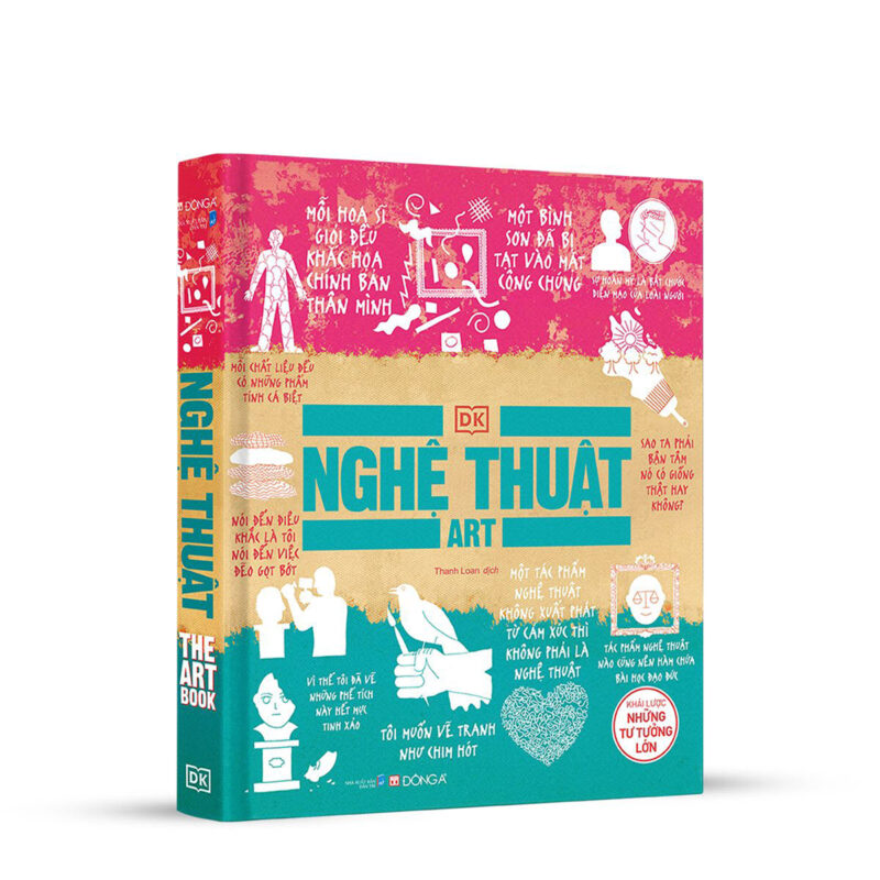 Sách "Nghệ thuật – Khái lược những tư tưởng lớn" bìa cứng, in màu toàn bộ