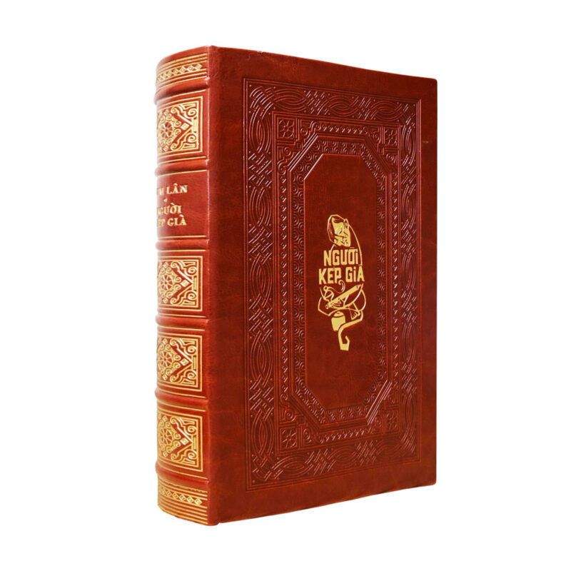 Sách "Người kép già" – Kim Lân ấn bản giới hạn S365 bìa da PU