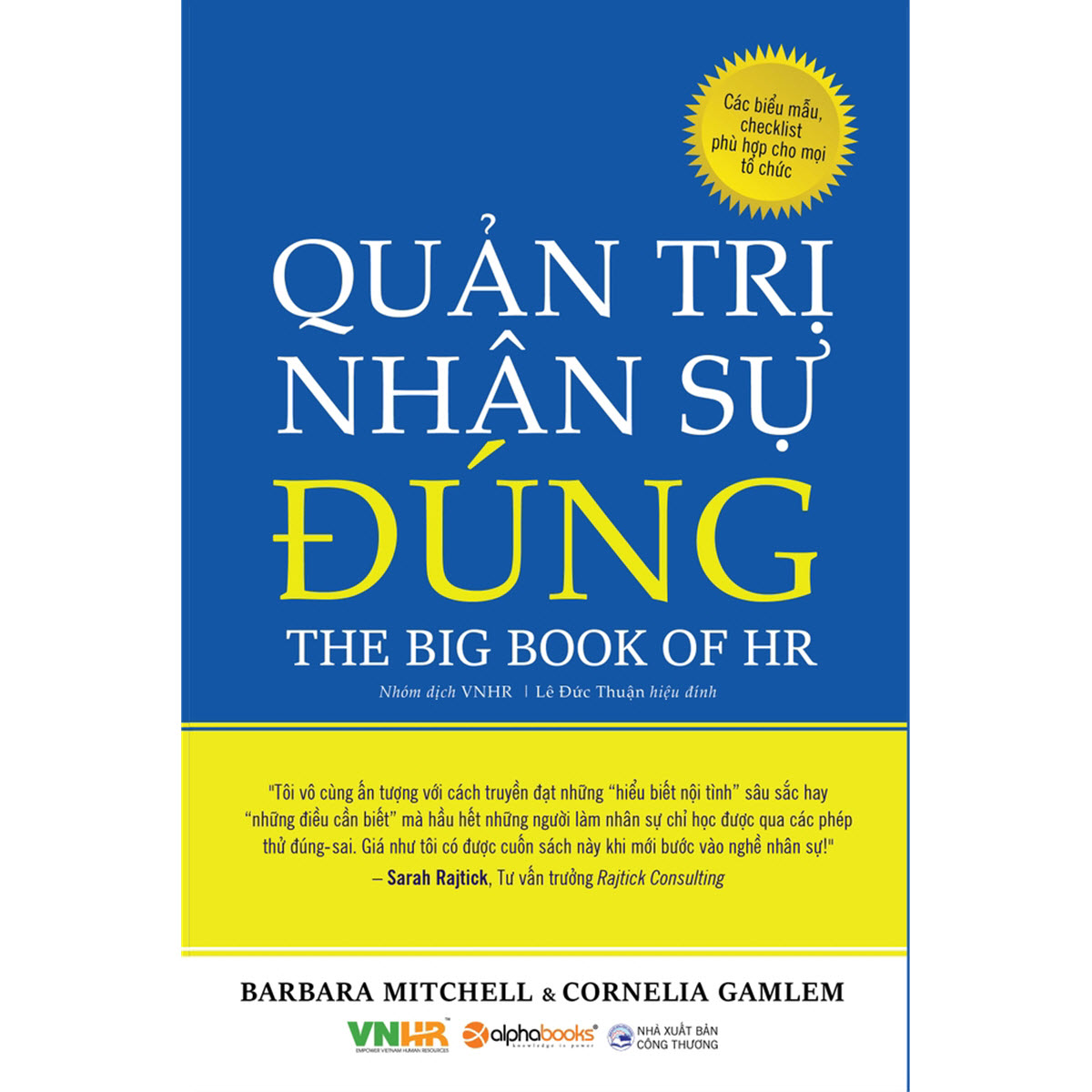 Sách Quản Trị Nhân Sự Đúng - The Big Book of HR