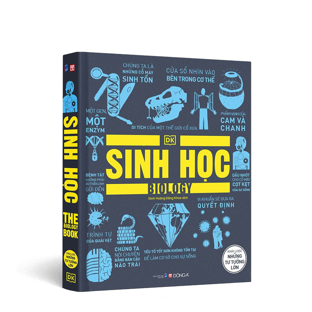 Sách "Sinh học – Khái lược những tư tưởng lớn" bìa cứng, in màu toàn bộ