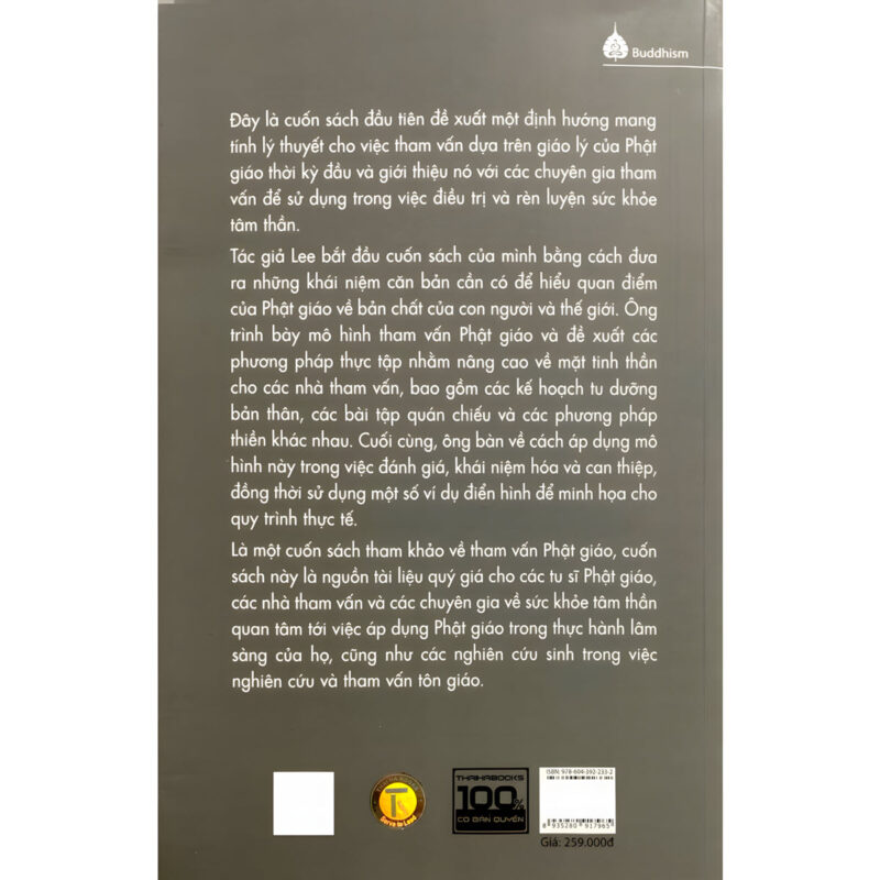 sách tham vẫn tâm lý trên nền tảng phật giáo