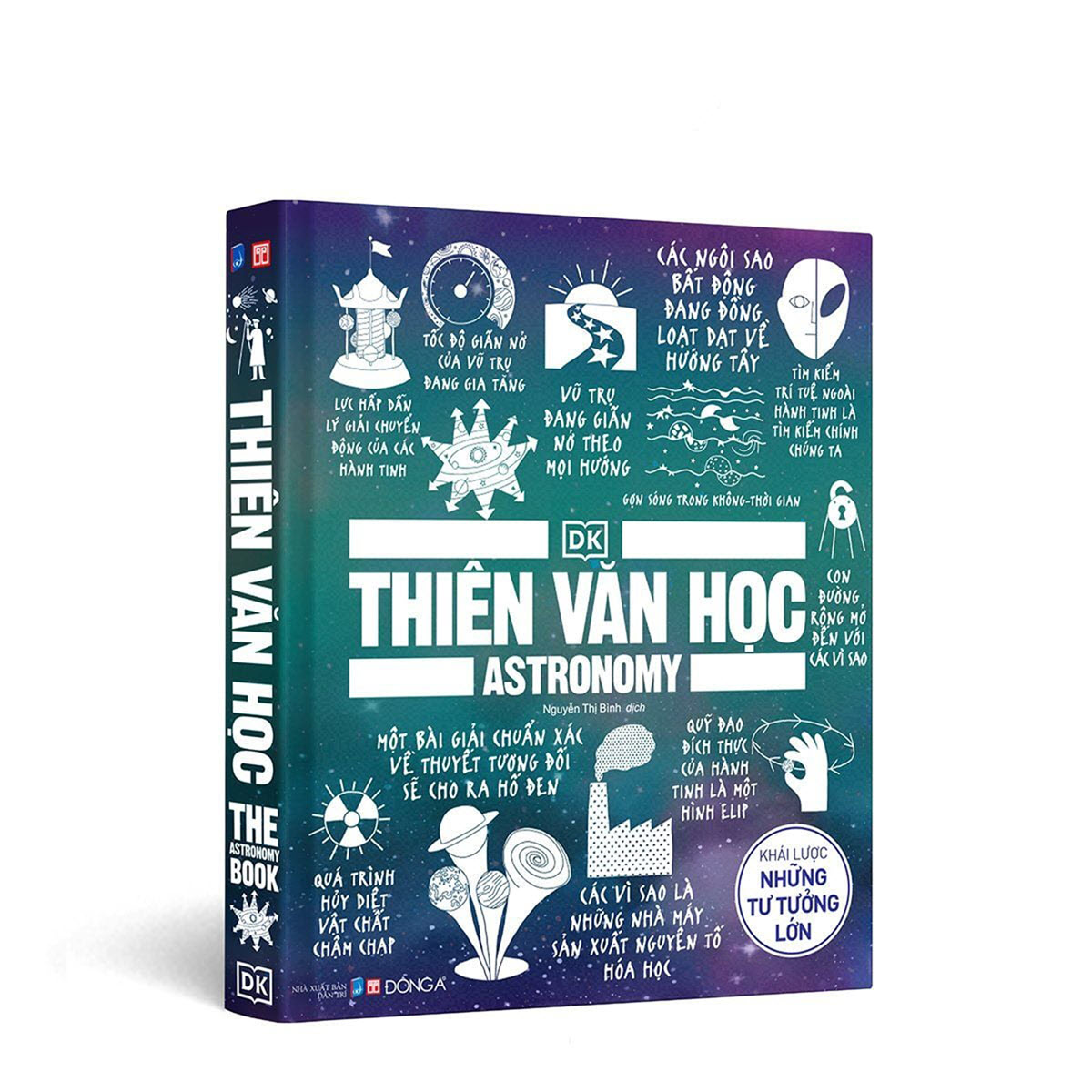Sách "Thiên văn học - Khái lược những tư tưởng lớn" bìa cứng in màu