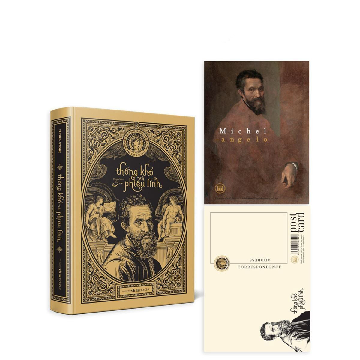 Tiểu thuyết tiểu sử “Thống khổ và Phiêu linh” bìa cứng