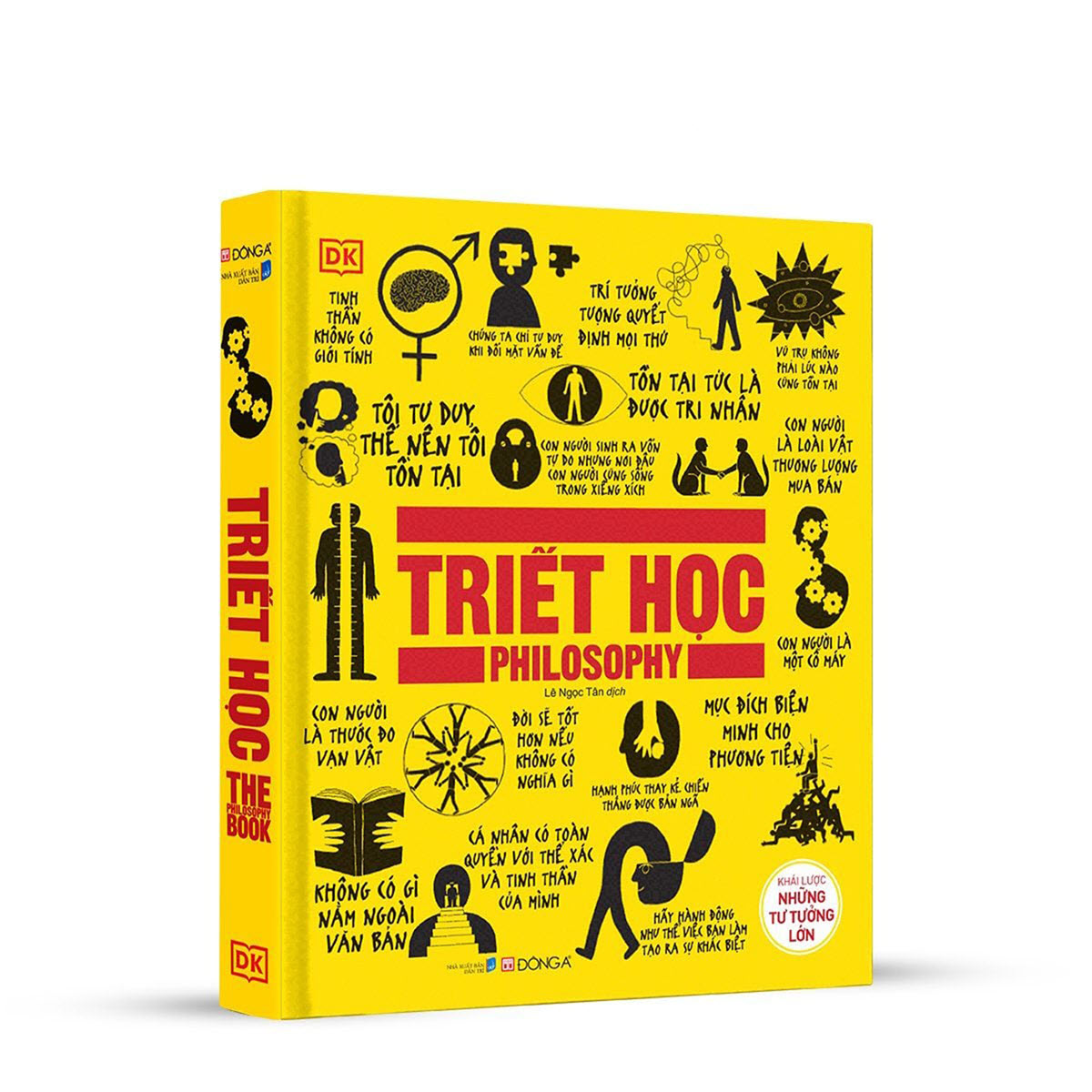 Sách "Triết học – Khái lược những tư tưởng lớn" bìa cứng, in màu