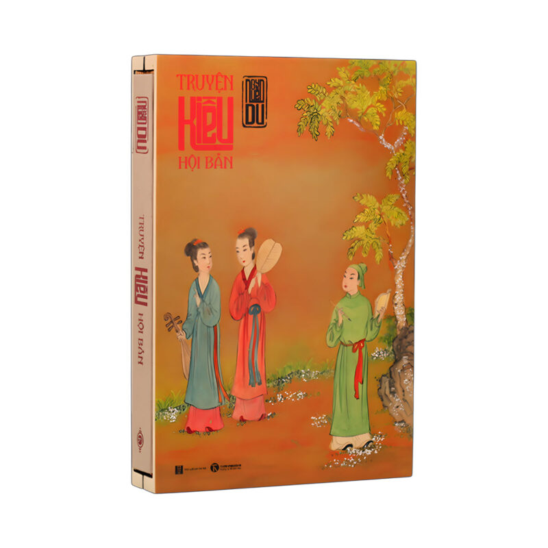 sách truyện kiều hội bản - ấn bản sơn mài