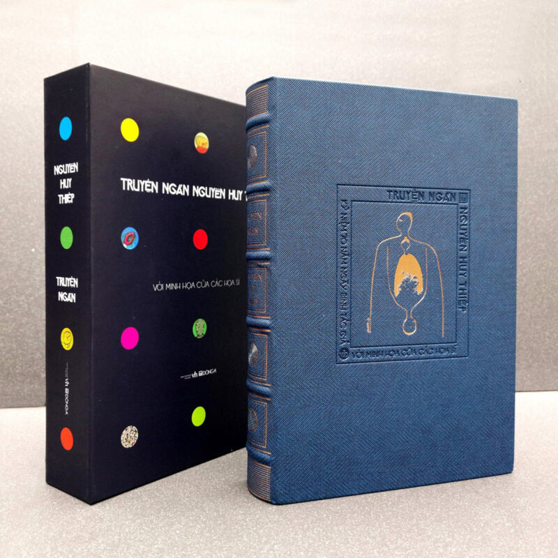 Sách "Truyện ngắn Nguyễn Huy Thiệp" bản giới hạn S500 bìa da