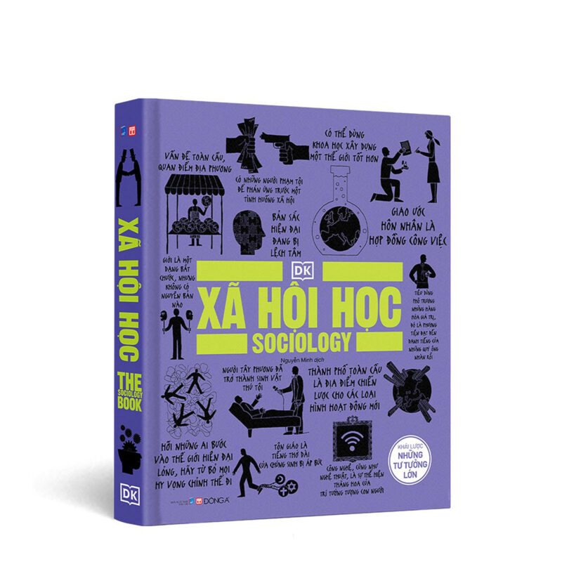 Sách "Xã hội học - Khái lược những tư tưởng lớn" bìa cứng in màu
