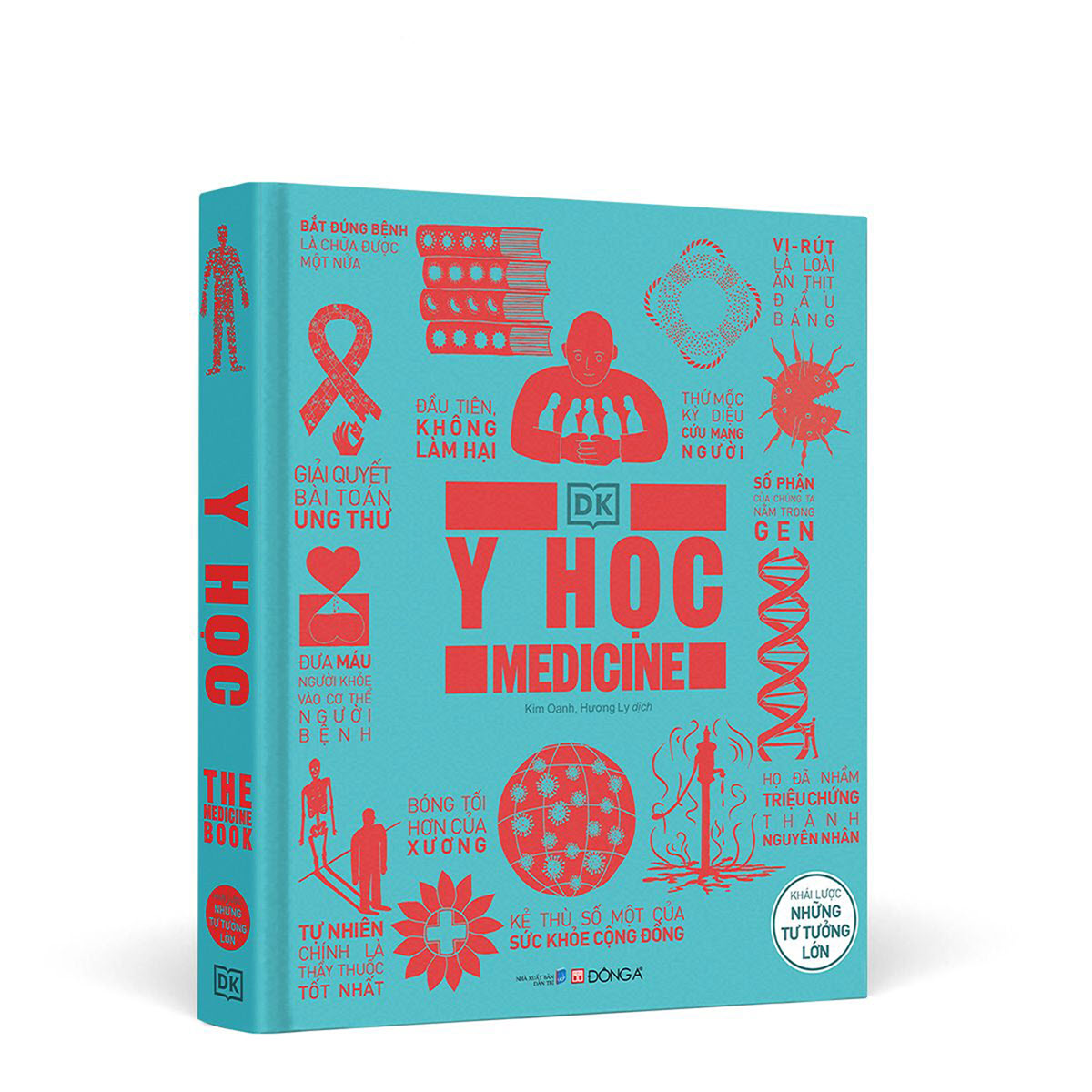 Sách "Y học - Khái lược những tư tưởng lớn" bìa cứng, in màu toàn bộ