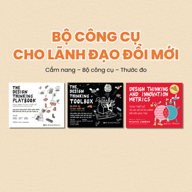 Combo 3 Cuốn Bộ Công Cụ Cho Lãnh Đạo Đổi Mới: Metrics, Playbook, Toolbox