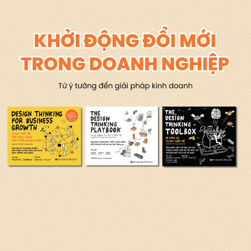 Combo 3 Cuốn – Khởi Động Đổi Mới Doanh Nghiệp: Business Growth, Playbook, Toolbox