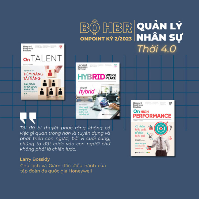 Quản lý nhân sự 4.0 - Combo 3 cuốn