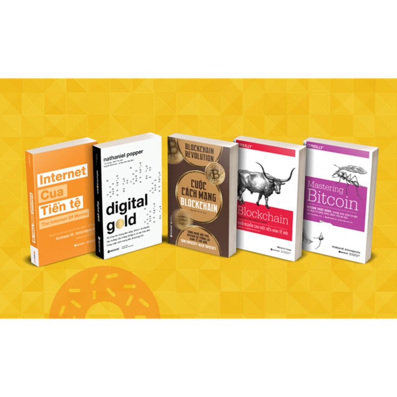 Combo sách Bitcoin & Blockchain