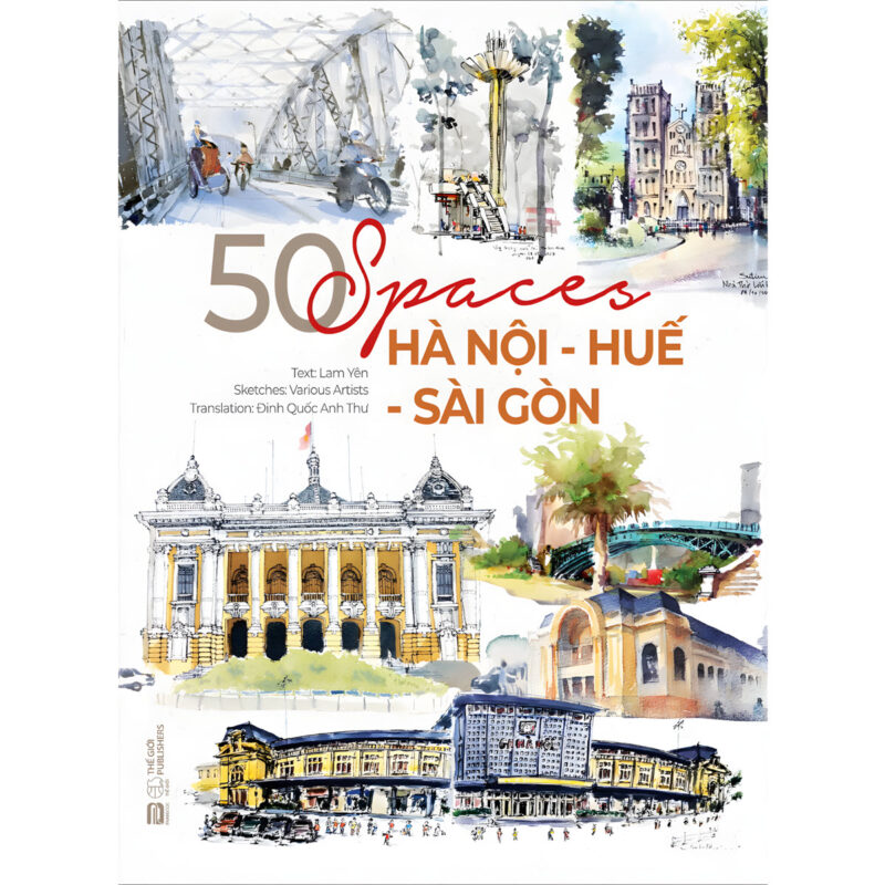 sách 50 spaces: hà nội - huế - sài gòn