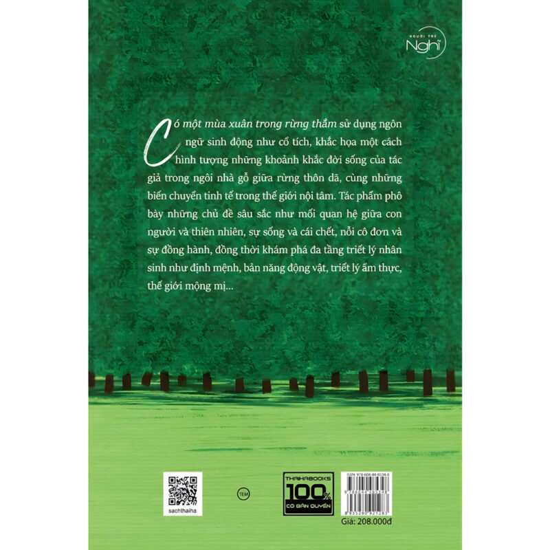 sách có một mùa xuân trên rừng thẳm