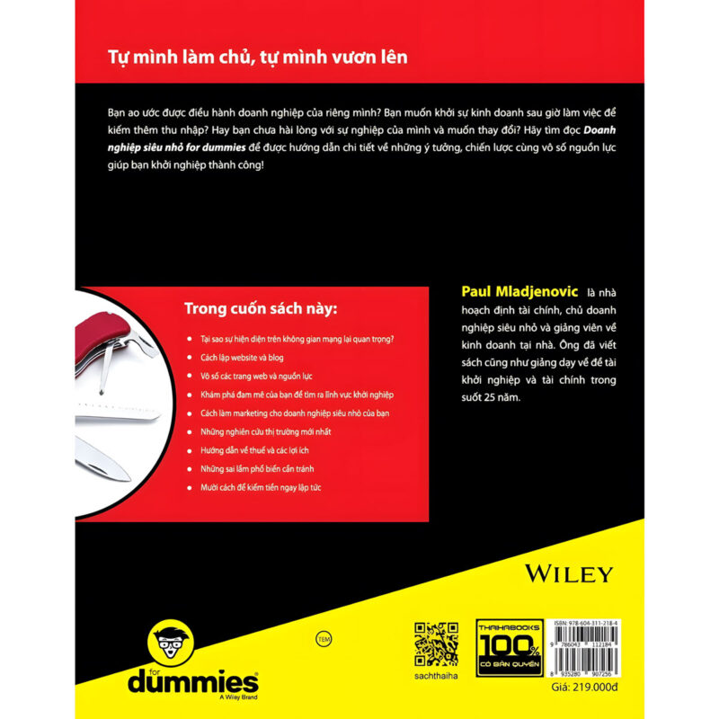 sách doanh nghiệp siêu nhỏ for-dummies