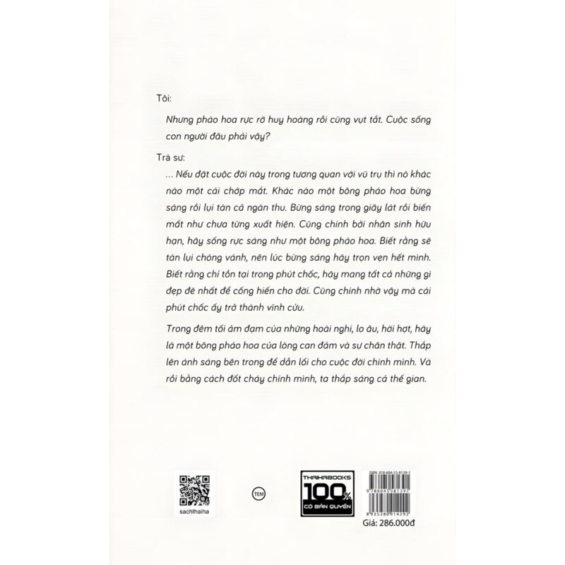 sách sống như bông pháo hoa