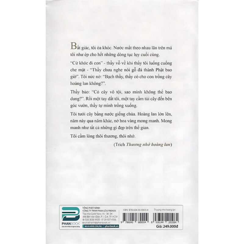 sách thương nhớ hoàng la