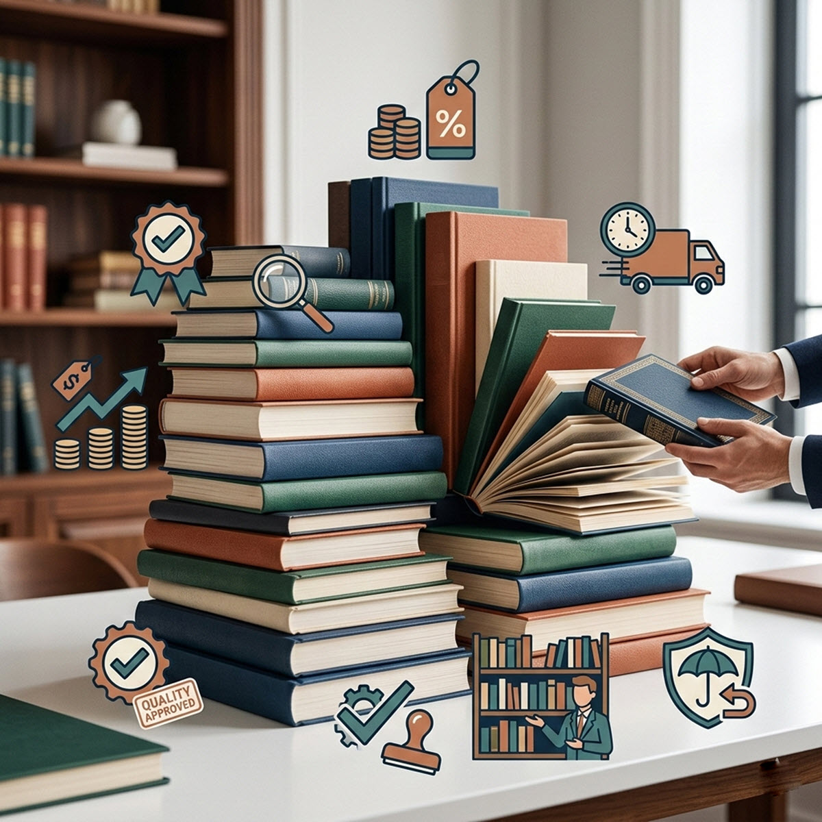 7 Lưu Ý Quan Trọng Khi Đặt Cung Cấp Sách Số Lượng Lớn