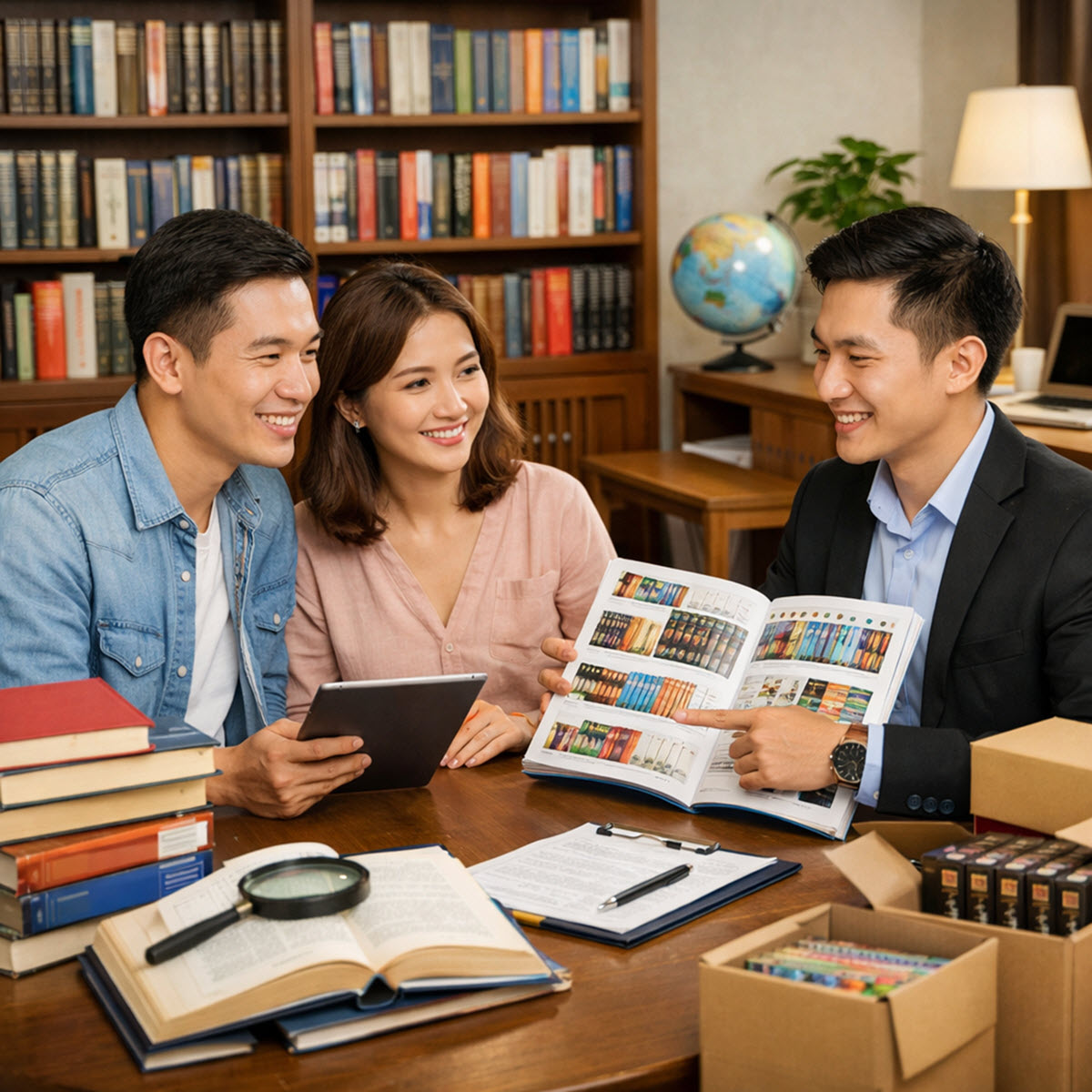 Cách lựa chọn đơn vị cung cấp sách trọn bộ đáng tin cậy