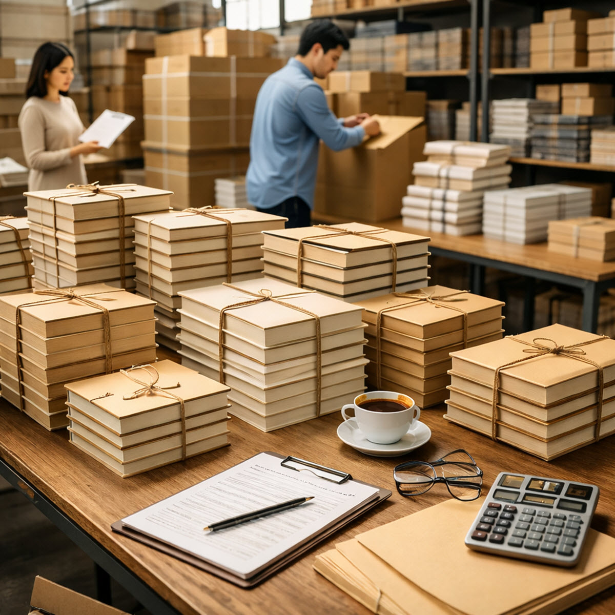 Kiểm tra chất lượng in ấn và hình thức sách khi đặt cung cấp sách số lượng lớn