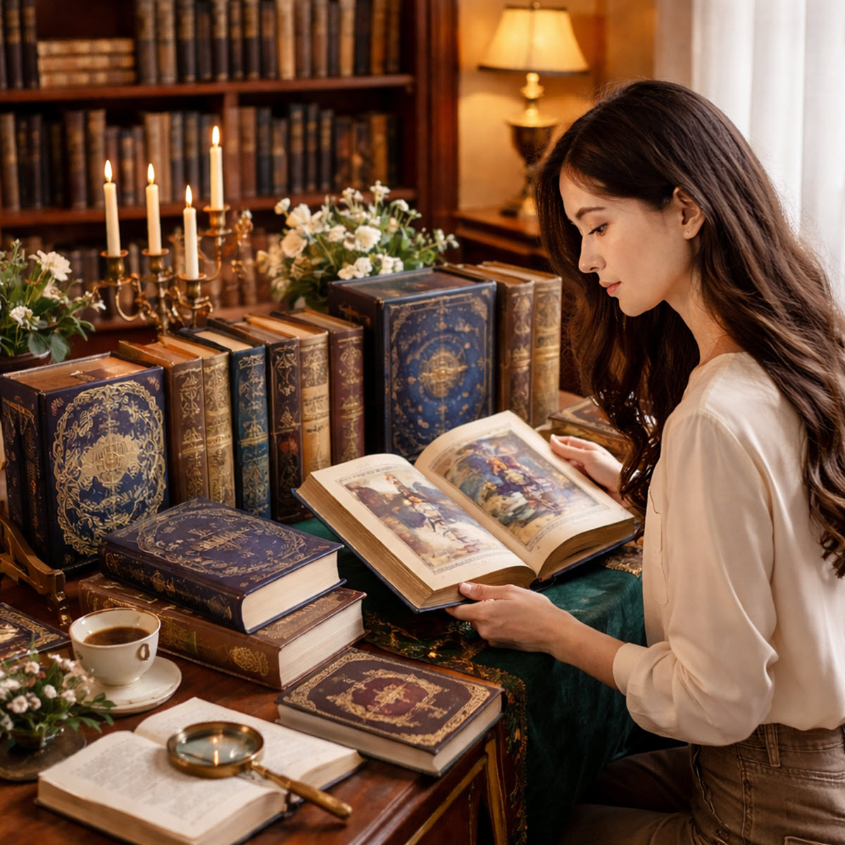 Mua Sách Ấn Bản Đặc Biệt: Nghệ Thuật Lưu Giữ Tri Thức & Nâng Tầm Không Gian