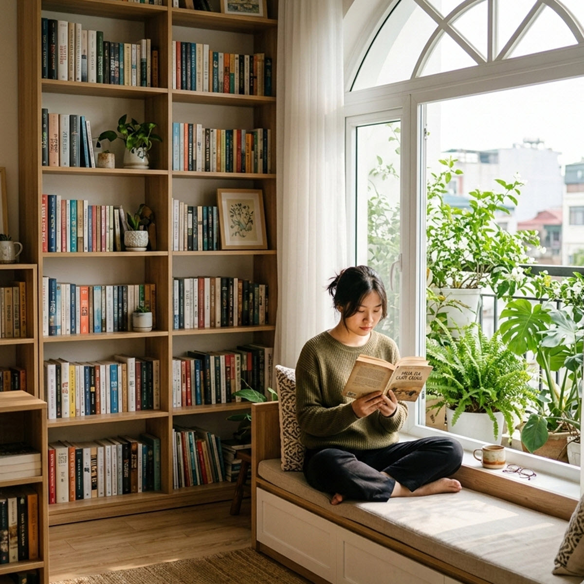 Những Nguyên Tắc Cốt Lõi Khi Bố Trí Phòng Đọc Sách