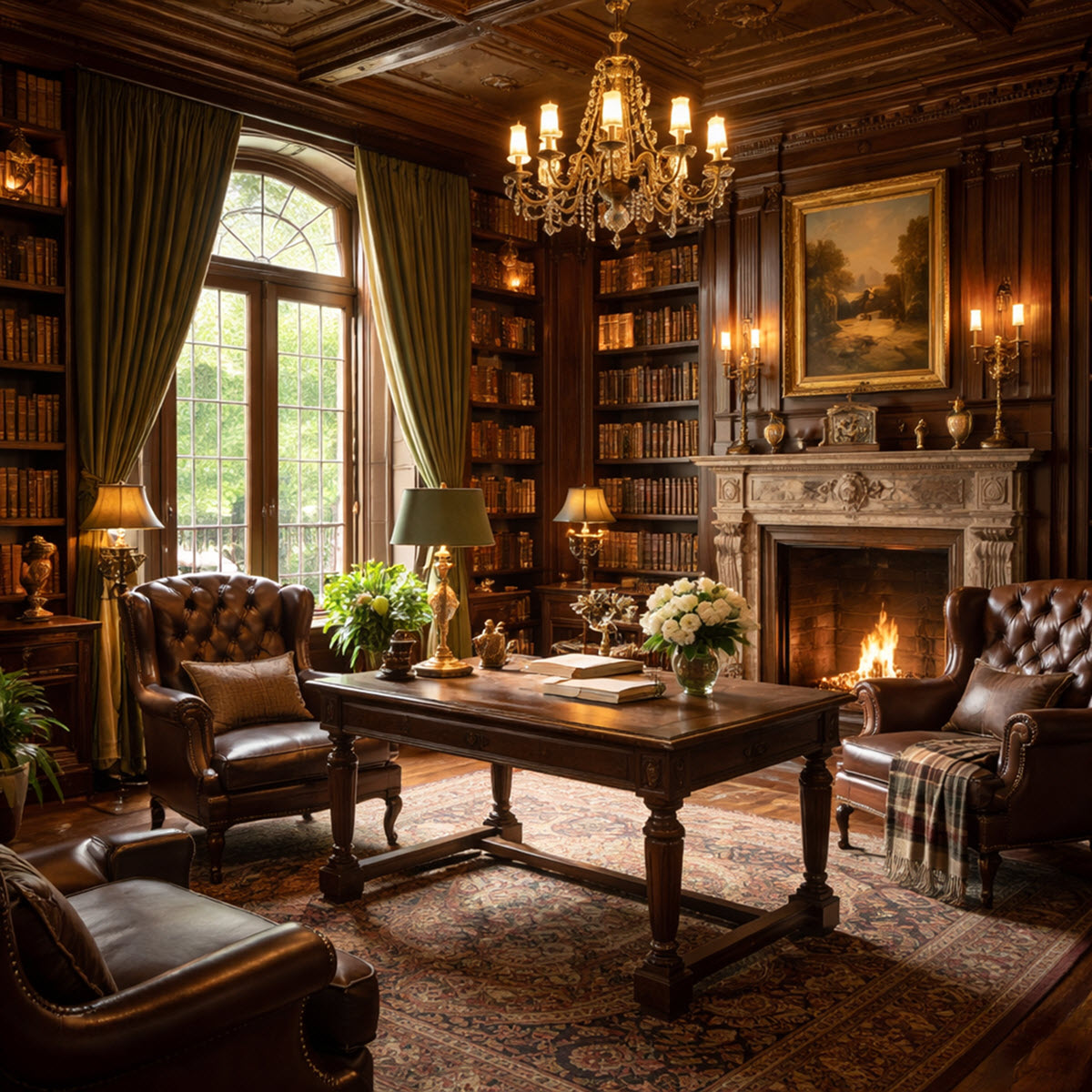 Phòng Đọc Sách Cổ Điển Là Gì