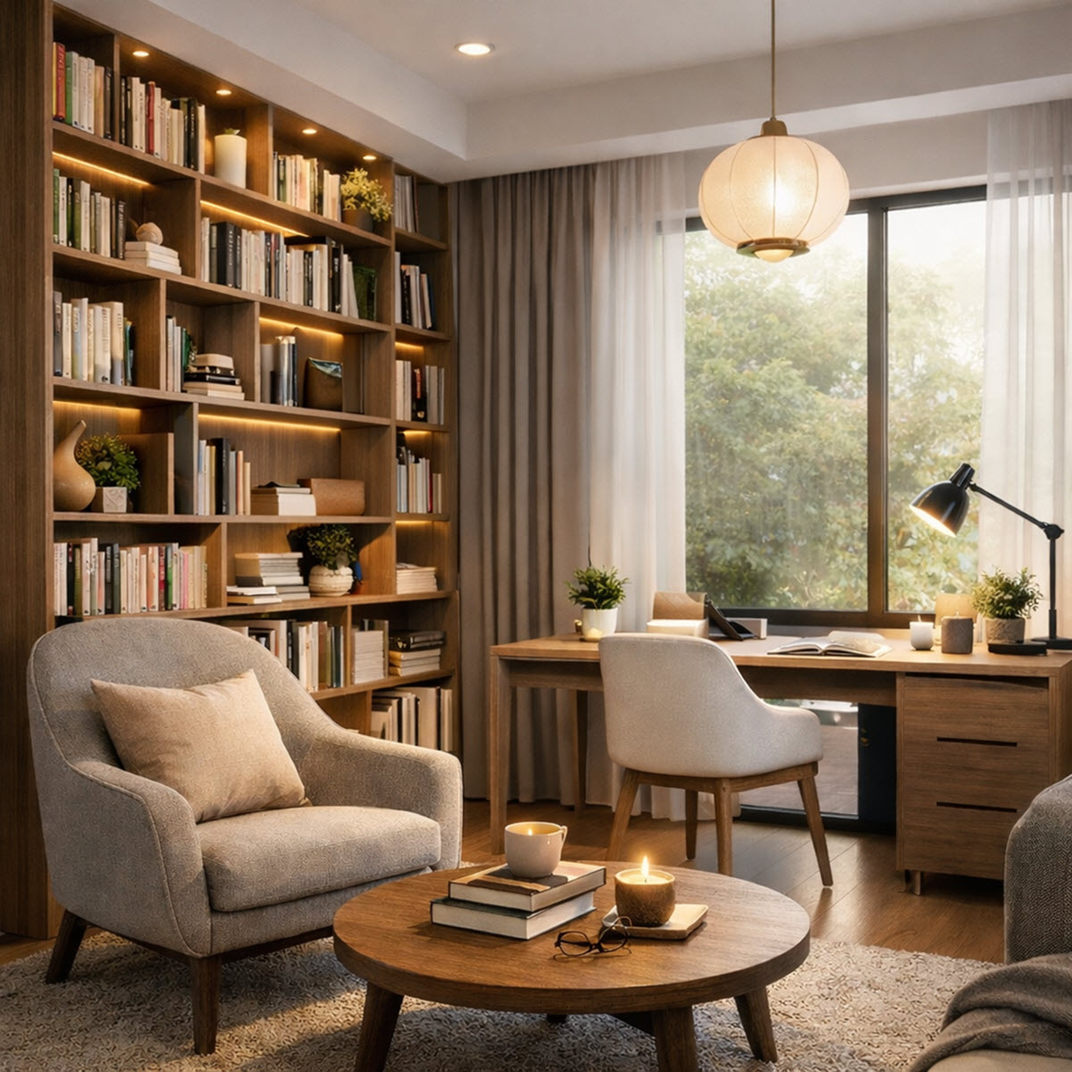 Phòng Đọc Sách Đẹp Hiện Đại Là Gì?