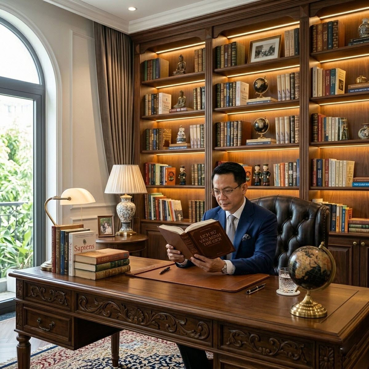 Phòng Đọc Sách Kết Hợp Làm Việc: Gợi Ý Sách Cho Không Gian Tư Duy